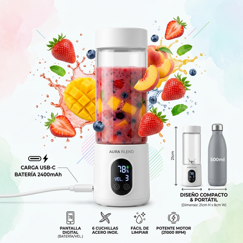 FITMIX™ Licuadora Portátil
