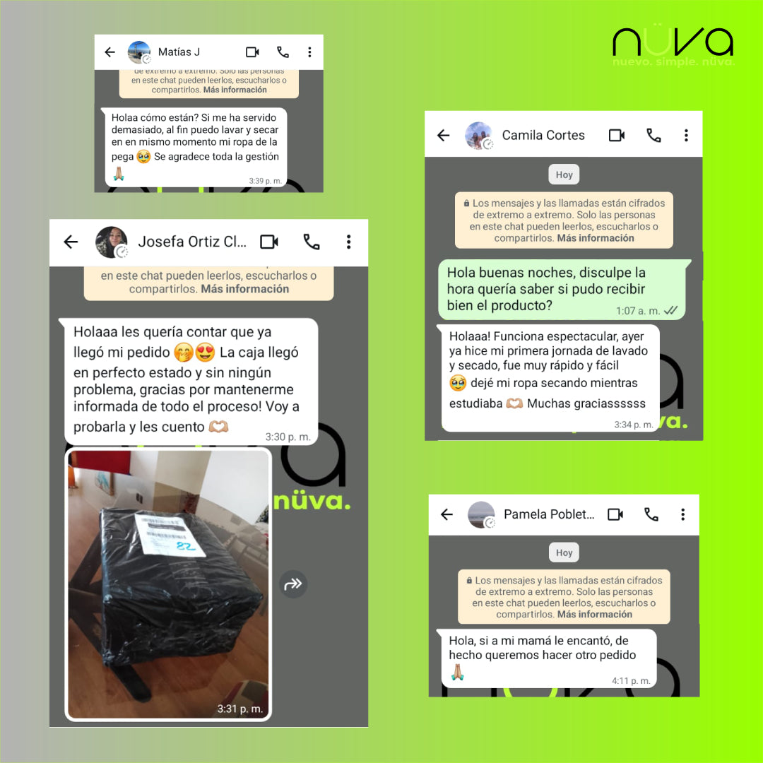 VAPORA™ — Ropa seca en cualquier clima.